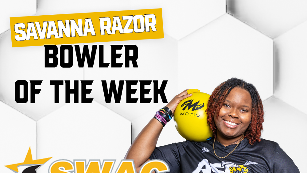 Razor Earns SWAC Bolwer of the Week Honors