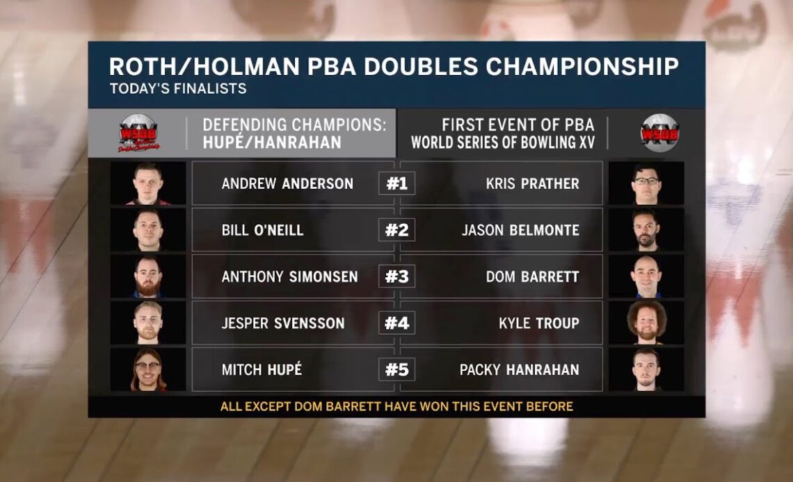 2024 PBA Roth/Holman Doubles Championship Stepladder Finals | Full PBA on FOX Telecast