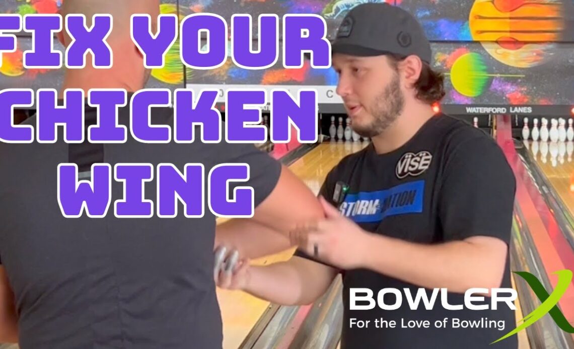 How to fix your chicken wing in bowling | Tips with JR and Cody