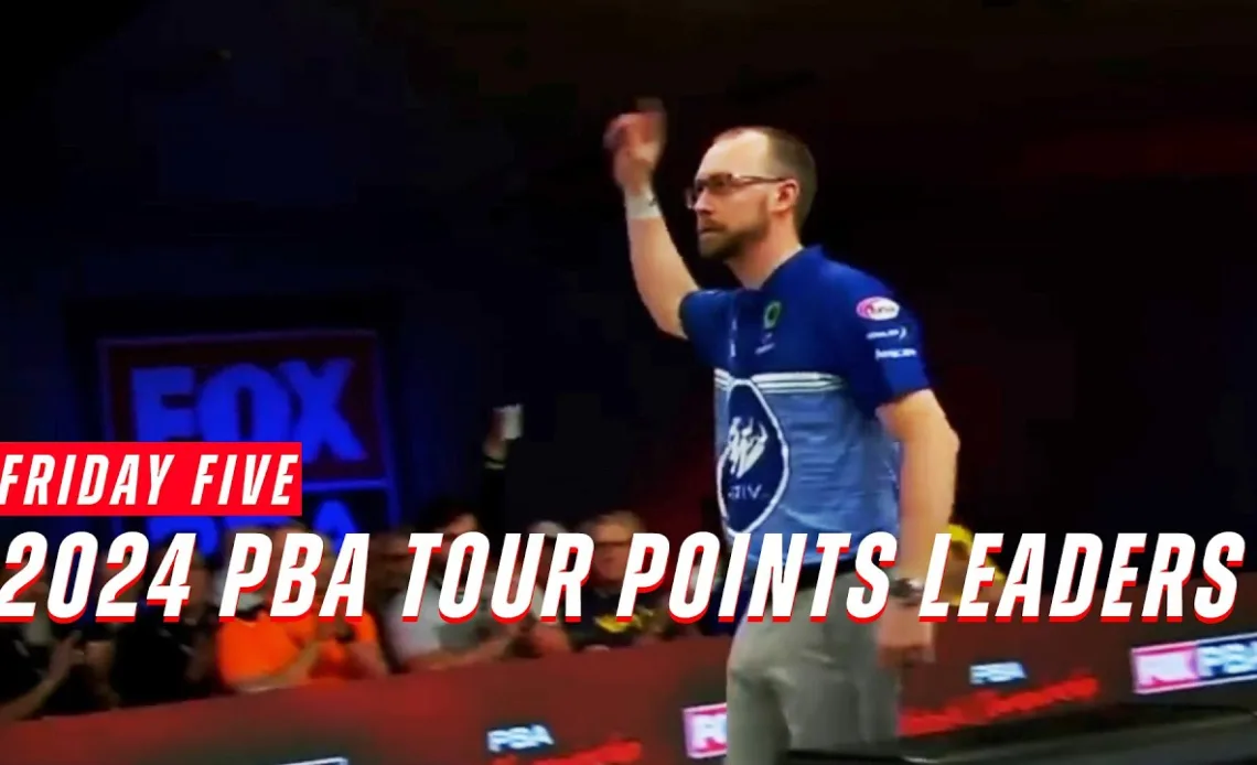 Friday Five - 2024 PBA Tour Competition Points Leaders