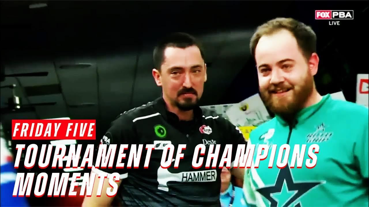 Friday Five 2024 PBA Tournament of Champions Finals Moments VCP Bowling