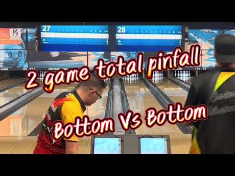 Round of 64 match for $15,000 | 2 game total pinfall