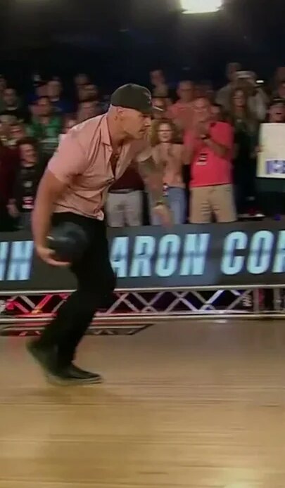 WWE superstar Baron Corbin rolls ceremonial first ball at 2024 PBA Playoffs